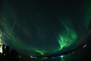 Polarlichter zwischen Skjervøy und Tromsø, Nov. 2019, Bild 20 (© Monika Maintz)