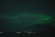 Polarlichter zwischen Tromsø und Øksfjord, Jan./Feb. 2019, Bild 1 (© Monika Maintz)