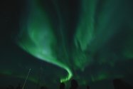 Polarlichter zwischen Mehamn und Berlevåg, Jan./Feb. 2019, Bild 17 (© Monika Maintz)
