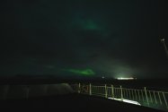 Polarlichter zwischen Berlevåg und Båtsfjord, Jan./Feb. 2019, Bild 2 (© Monika Maintz)