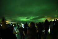 Polarlichter zwischen Tromsø und Skjervøy, 26.02.2020, Bild 3 (© Monika Maintz)