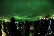 Polarlichter zwischen Tromsø und Skjervøy, 26.02.2020, Bild 4 (© Monika Maintz)