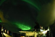 Polarlichter zwischen Tromsø und Skjervøy, 26.02.2020, Bild 21 (© Monika Maintz)