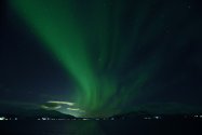 Polarlichter zwischen Tromsø und Finnsnes, Jan./Feb. 2019, Bild 5 (© Monika Maintz)