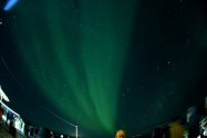 Polarlichter zwischen Berlevåg und Vardø, 27./28.02.2020, Bild 8 (© Monika Maintz)