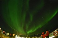 Polarlichter zwischen Berlevåg und Vardø, 27./28.02.2020, Bild 10 (© Monika Maintz)