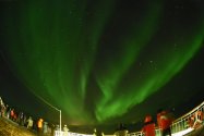 Polarlichter zwischen Berlevåg und Vardø, 27./28.02.2020, Bild 12 (© Monika Maintz)