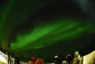 Polarlichter zwischen Berlevåg und Vardø, 27./28.02.2020, Bild 14 (© Monika Maintz)