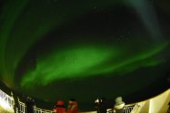 Polarlichter zwischen Berlevåg und Vardø, 27./28.02.2020, Bild 16 (© Monika Maintz)