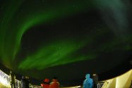 Polarlichter zwischen Berlevåg und Vardø, 27./28.02.2020, Bild 19 (© Monika Maintz)