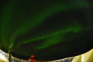 Polarlichter zwischen Berlevåg und Vardø, 27./28.02.2020, Bild 21 (© Monika Maintz)