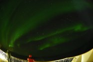 Polarlichter zwischen Berlevåg und Vardø, 27./28.02.2020, Bild 22 (© Monika Maintz)