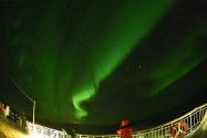 Polarlichter zwischen Berlevåg und Vardø, 27./28.02.2020, Bild 25 (© Monika Maintz)
