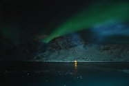 Polarlichter zwischen Svolvær und Stamsund, Jan./Feb. 2019, Bild 14 (© Monika Maintz)