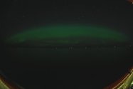 Polarlichter zwischen Molde und Kristiansund, Nov. 2019, Bild 3 (© Monika Maintz)