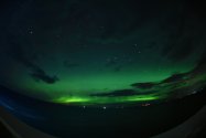 Polarlichter zwischen Trondheim und Rørvik, Nov. 2019, Bild 11 (© Monika Maintz)