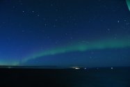 Polarlichter zwischen Hammerfest und Tromsø, Bild 1 (© Monika Maintz)
