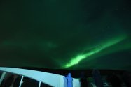 Polarlichter zwischen Berlevåg und Båtsfjord, Bild 5 (© Monika Maintz)