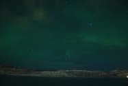 Polarlichter über Båtsfjord, Bild 1 (© Monika Maintz)
