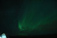 Polarlichter über Båtsfjord, Bild 2 (© Monika Maintz)