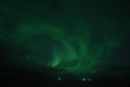 Polarlichter zwischen Båtsfjord und Vardø, Bild 6 (© Monika Maintz)