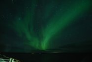 Polarlichter zwischen Båtsfjord und Vardø, Bild 7 (© Monika Maintz)