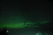 Polarlichter zwischen Rørvik und Trondheim, Bild 1 (© Monika Maintz)