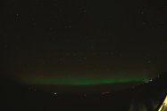 Polarlichter zwischen Rørvik und Trondheim, 24./25.10.2022, Bild 2 (© Monika Maintz)