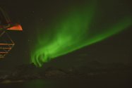 Polarlichter über dem Raftsund, 19.02.2023, Bild 12 (© Monika Maintz)