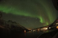 Polarlichter über dem Raftsund, 19.02.2023, Bild 4 (© Stefanie Schwemmer)