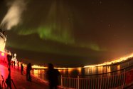 Polarlichter über Berlevåg, 20.02.2023, Bild 14 (© Monika Maintz)
