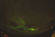 Polarlichter zwischen Mehamn und Berlevåg, 20.02.2023, Bild 3 (© Monika Maintz)